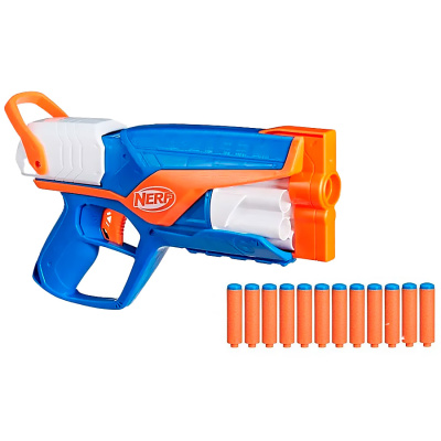Бластер Nerf с 12 мягкими пулями Hasbro F8629 1